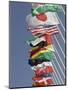 Flags of the Nations, Athens, Greece-Paul Sutton-Mounted Premium Photographic Print