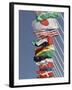 Flags of the Nations, Athens, Greece-Paul Sutton-Framed Photographic Print