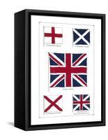 Flags of the United Kingdom, The Union Jack and Its Components-null-Framed Stretched Canvas