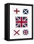 Flags of the United Kingdom, The Union Jack and Its Components-null-Framed Stretched Canvas