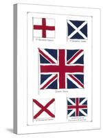 Flags of the United Kingdom, The Union Jack and Its Components-null-Stretched Canvas