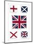 Flags of the United Kingdom, The Union Jack and Its Components-null-Mounted Premium Giclee Print