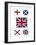 Flags of the United Kingdom, The Union Jack and Its Components-null-Framed Giclee Print