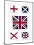 Flags of the United Kingdom, The Union Jack and Its Components-null-Mounted Giclee Print