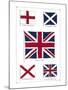 Flags of the United Kingdom, The Union Jack and Its Components-null-Mounted Giclee Print