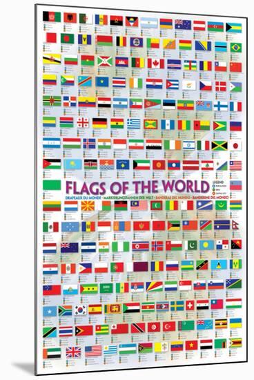 Flags of the World 2008-null-Mounted Poster