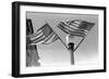 Flags on Lightpost-Russell Lee-Framed Photographic Print