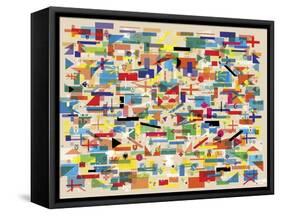 Flags-Yoni Alter-Framed Stretched Canvas