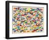 Flags-Yoni Alter-Framed Giclee Print