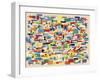 Flags-Yoni Alter-Framed Giclee Print