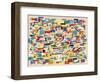 Flags-Yoni Alter-Framed Giclee Print