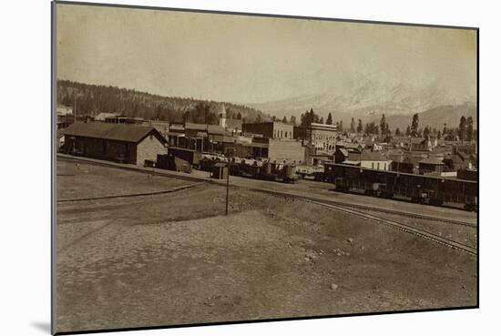 Flagstaff, Arizona Ca 1890s-null-Mounted Art Print