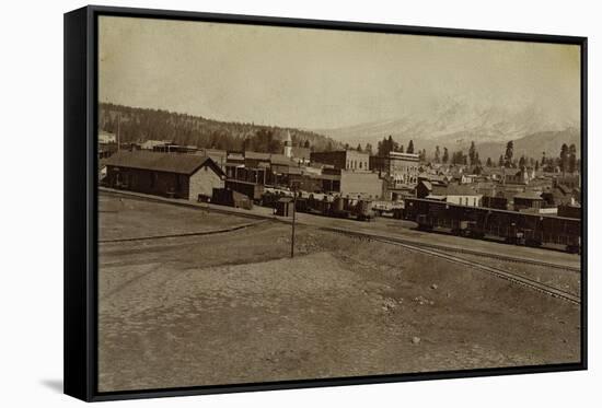 Flagstaff, Arizona Ca 1890s-null-Framed Stretched Canvas