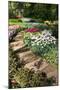 Flagstone Path with Spring Flowers-Colette2-Mounted Photographic Print