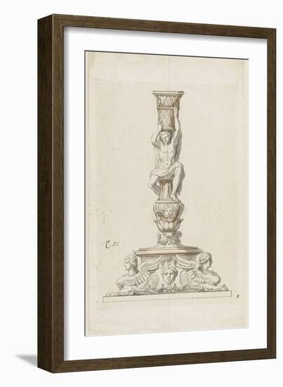 Flambeau-Charles Le Brun-Framed Giclee Print