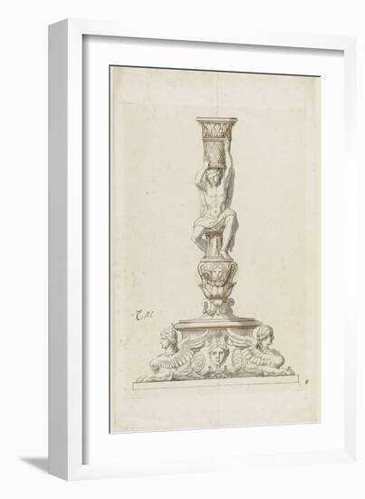 Flambeau-Charles Le Brun-Framed Giclee Print