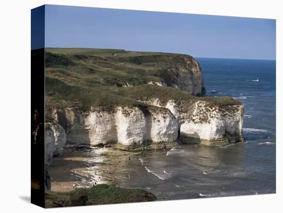 Flamborough Head, East Yorkshire, Yorkshire, England, United Kingdom-David Hunter-Stretched Canvas