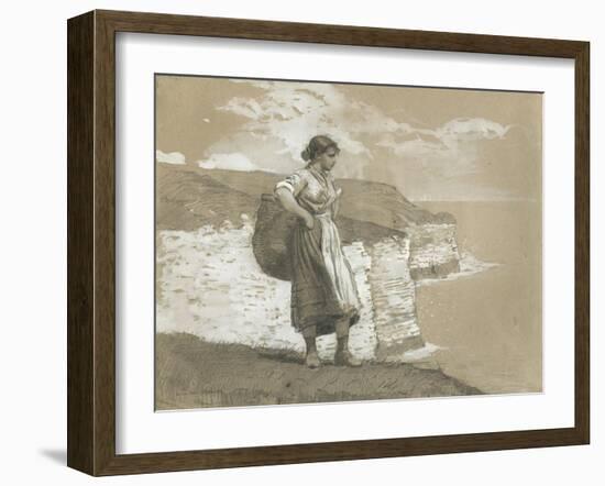 Flamborough Head, England, 1882-Winslow Homer-Framed Giclee Print