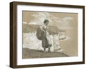 Flamborough Head, England, 1882-Winslow Homer-Framed Giclee Print