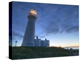 Flamborough Lighthouse, Flamborough, East Yorkshire, Yorkshire, England, United Kingdom, Europe-Wogan David-Stretched Canvas
