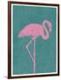 Flamboyant Flamingo-Clara Wells-Framed Giclee Print