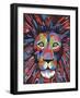 Flamboyant Lion-Sartoris ART-Framed Giclee Print