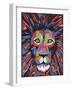 Flamboyant Lion-Sartoris ART-Framed Giclee Print