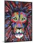 Flamboyant Lion-Sartoris ART-Mounted Giclee Print