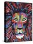 Flamboyant Lion-Sartoris ART-Stretched Canvas