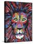 Flamboyant Lion-Sartoris ART-Stretched Canvas