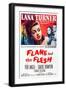 Flame and the Flesh-null-Framed Art Print