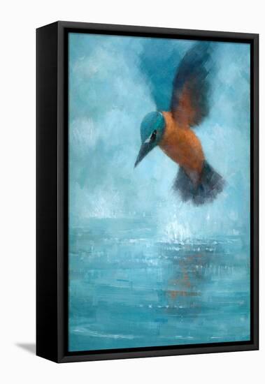 Flame in the Mist-Stephen Mitchell-Framed Stretched Canvas