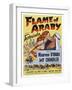 Flame of Araby-null-Framed Art Print