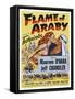 Flame of Araby-null-Framed Stretched Canvas