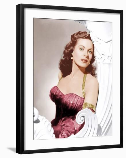 Flame of The Araby, Maureen O'Hara, 1951-null-Framed Photo