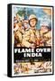 Flame over India-null-Framed Stretched Canvas