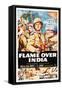 Flame over India-null-Framed Stretched Canvas