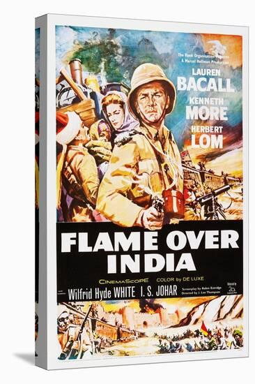 Flame over India-null-Stretched Canvas