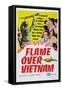 Flame over Vietnam-null-Framed Stretched Canvas