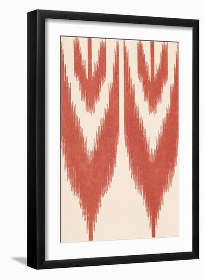 Flame Stitch Motif I-Baxter Mill Archive-Framed Art Print