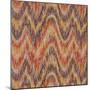 Flame Stitch Motif VI-Baxter Mill Archive-Mounted Art Print