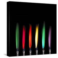 Flame Test Sequence-Science Photo Library-Stretched Canvas