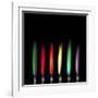 Flame Test Sequence-Science Photo Library-Framed Photographic Print