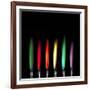 Flame Test Sequence-Science Photo Library-Framed Photographic Print