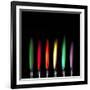 Flame Test Sequence-Science Photo Library-Framed Photographic Print