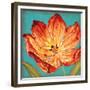 Flame Tulip II-Karen Leibrick-Framed Art Print