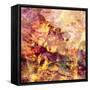 Flame-Meiya Y-Framed Stretched Canvas