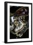 Flamed V Twin-Alan Hausenflock-Framed Art Print