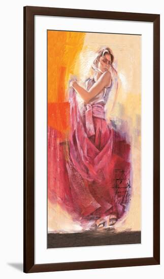 Flamenco Dance-Talantbek Chekirov-Framed Premium Giclee Print
