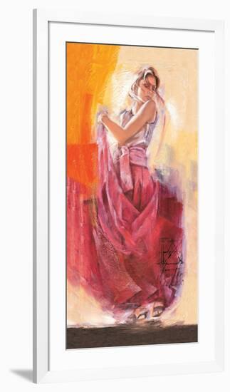 Flamenco Dance-Talantbek Chekirov-Framed Premium Giclee Print